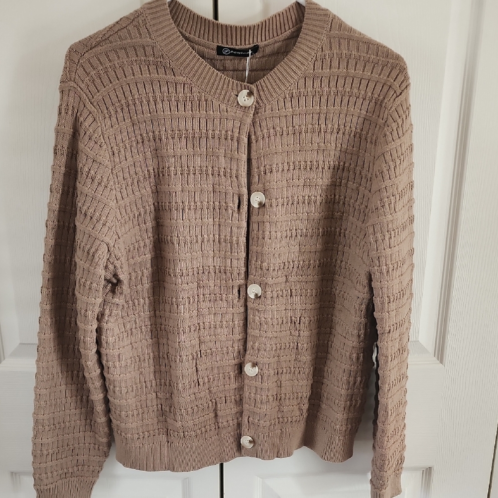 Women's Tan Sweater